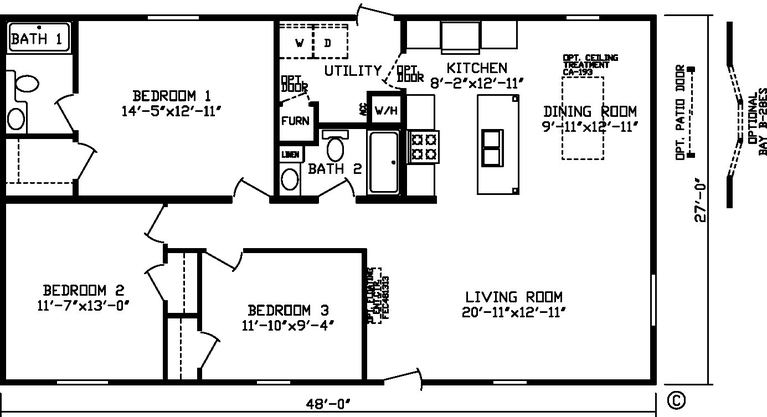 The Quincy 24005 Manufactured Home from Fairmont Homes, Bonduel, WI ...