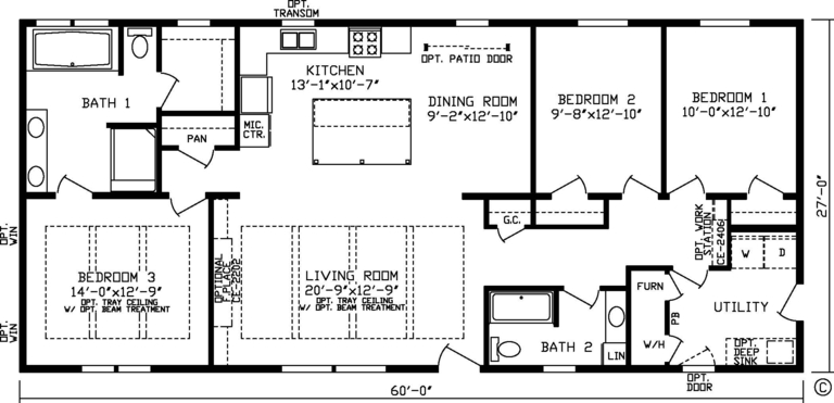 Fairmont Homes Route 73 Homes, Ltd. Floor Plans