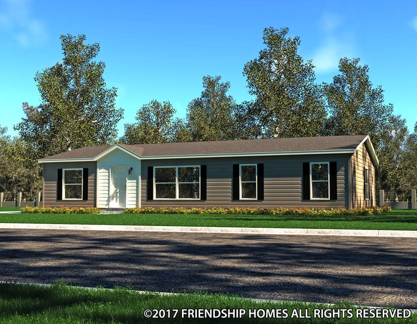 The Weston 184012 Manufactured Home from Friendship Homes, a Cavco Company