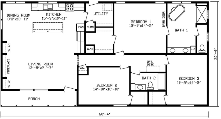 The Shoreview 184032 Manufactured Home from Friendship Homes, a Cavco ...