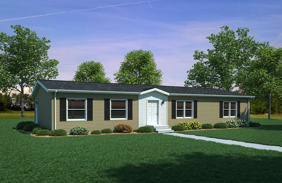 The Goddard 24027 Manufactured Home from Fairmont Homes, a Cavco Company