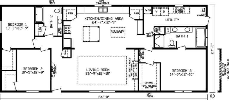 Fairmont Homes Michigan Mobile Home Connection LLC Floor Plans