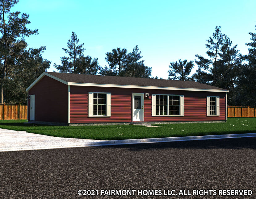 The Augusta 146053 Modular Home from Fairmont Homes, a Cavco Company